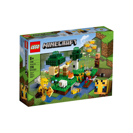 LEGO 21165 Minecraft The Bee Farm Village Toy for Boys and Girls Age 8 +, Building Set with Beekeeper and Sheep Figures