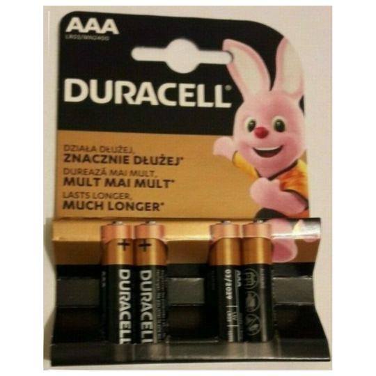 4 | Duracell AAA ,Last longer, ALKALINE 1.5V BATTERIES LONG EXPIRY DATE,LR6