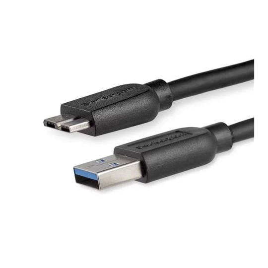 Startech StarTech 2m Slim SuperSpeed USB 3.0 Micro B Cable