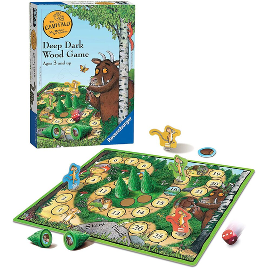 Ravensburger The Gruffalo Deep Dark Wood Board Game for Kids Age 3 Years and Up