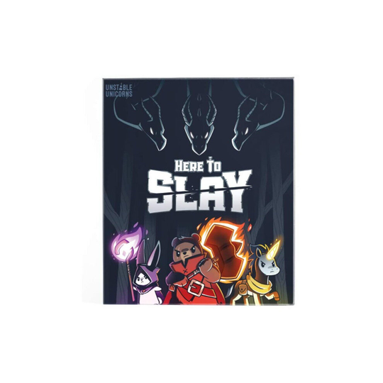 (Here To Slay-Basic) Unstable Unicorns Here To Slay Happy Little Dinosaurs Card Game Board Game