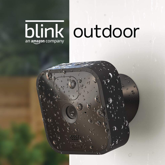 Blink Outdoor | Wireless, weather-resistant HD security camera with two-year battery life and motion detection | Add-on Camera for existing Blink