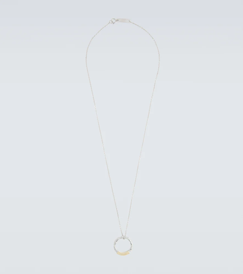Ring pendant necklace