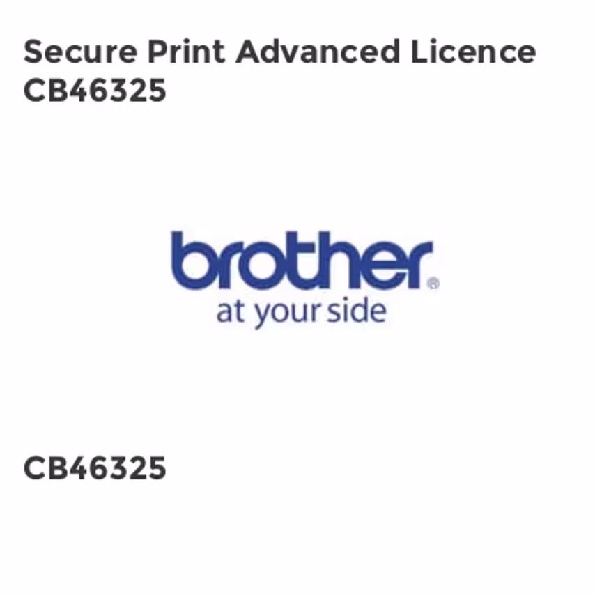 Brother Secure Print Advanced Licence CB46325