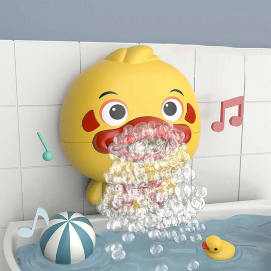 Bath Toys Electronic Bubble Maker Pool Bathtub Soap Machine Toys for Kids