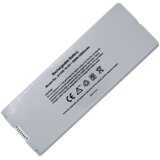 Huarigor Extended Life Battery Replacement A1185 For MacBook 13" A1181 | 5600mAh