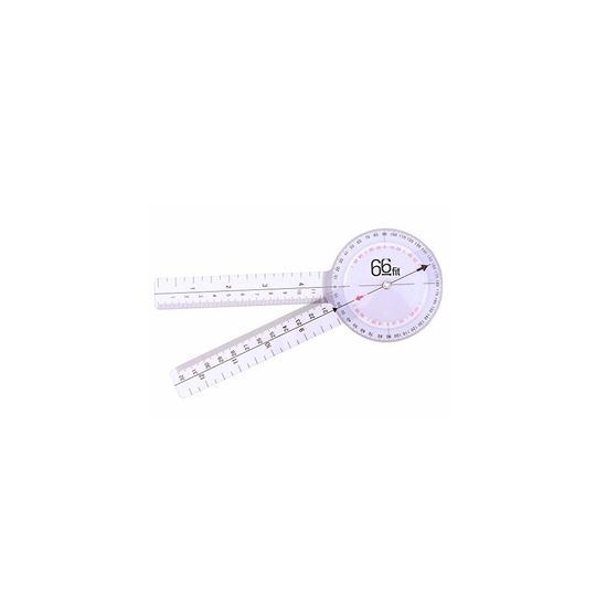 66fit GONIOMETER 12" PLASTIC