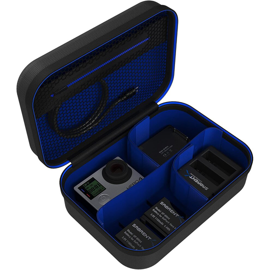 Sabrent Universal Travel Case for GoPro or Small Electronics and Accessories [Small] (GP-CSSL)