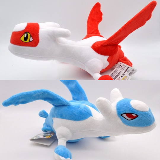 (Latios+Latias) Infinite Pokémon Latios Latias Plush Doll Toy 30CM