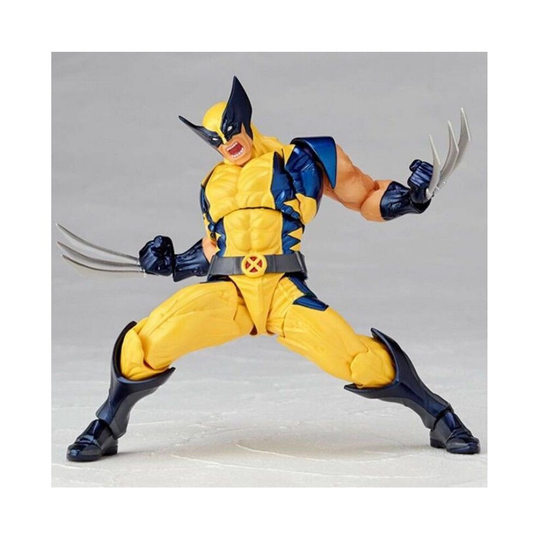 Amazing Yamaguchi Revoltech Kaiyodo Wolverine Figure X-Men Figure Kids Toys