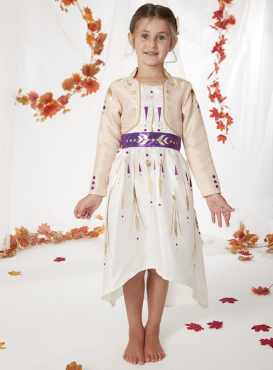 Disney Frozen 2 Anna Cream Costume - 7-8 years