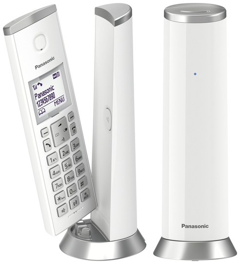 Panasonic KX-TGK222EW Cordless Telephone Dect-White Twin