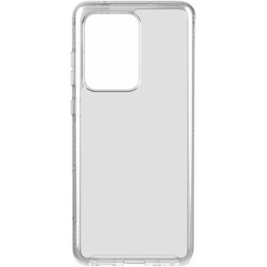 Tech21 Pure Clear Phone Case for Samsung Galaxy S20 Ultra Self-Healing Cover 10 ft Drop Protection with Antimicrobial Properties