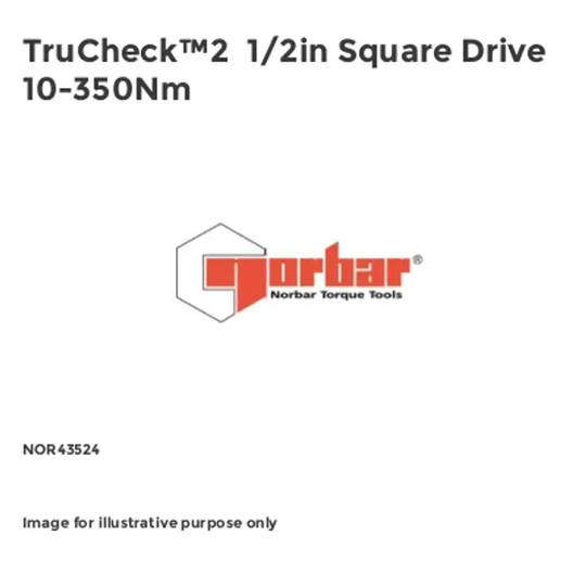 Norbar TruCheck2 1/2in Square Drive 10-350Nm