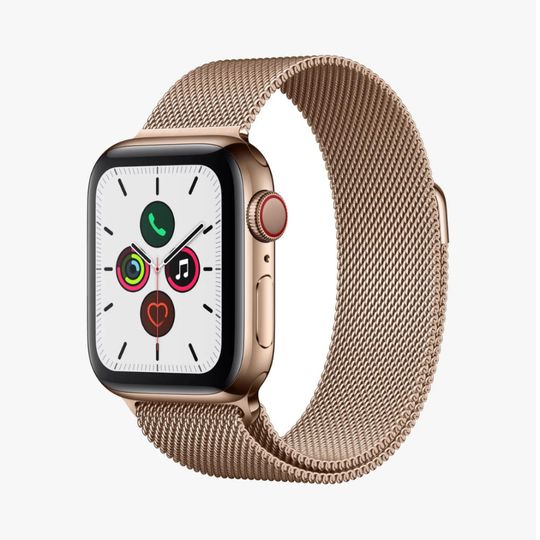 (Gold, 44mm) Apple Milanese Loop Watch Strap 40mm / 44mm