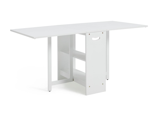 Habitat Toby Folding 4 Seater Dining Table - White