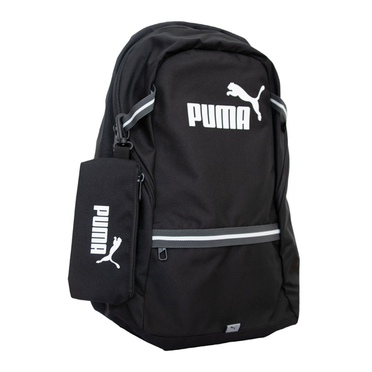 Puma School 27L Backpack with Pencil Case - Black
