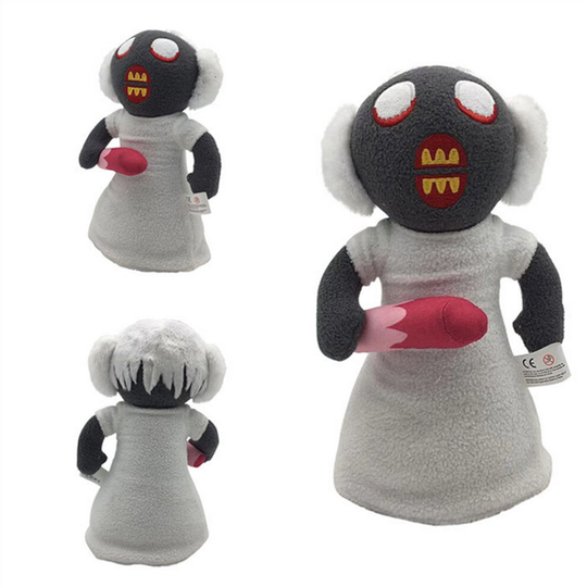 10'' Roblox Horror Granny Soft Plush Stuffed Doll Toy UK SALE
