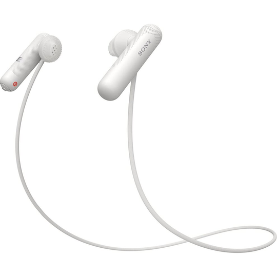 Sony WI-SP500 In-Ear Water Resistant Wireless Bluetooth Sports Headphones - White