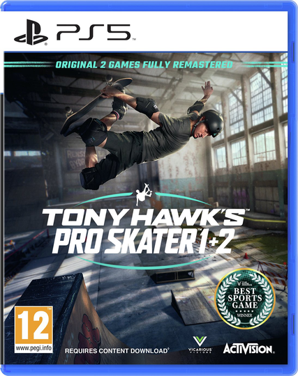 Tony Hawk's Pro Skater 1 + 2 PS5 Game