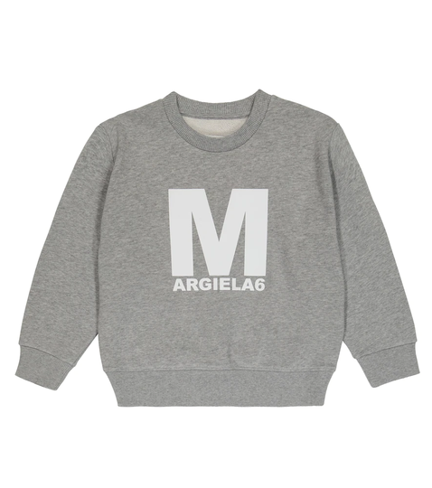 Logo cotton jersey sweatshirt