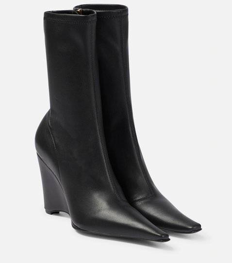 Wedge ankle boots