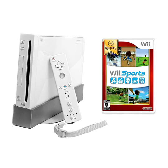 Nintendo Wii Sports Pack 512MB White Video Game Console