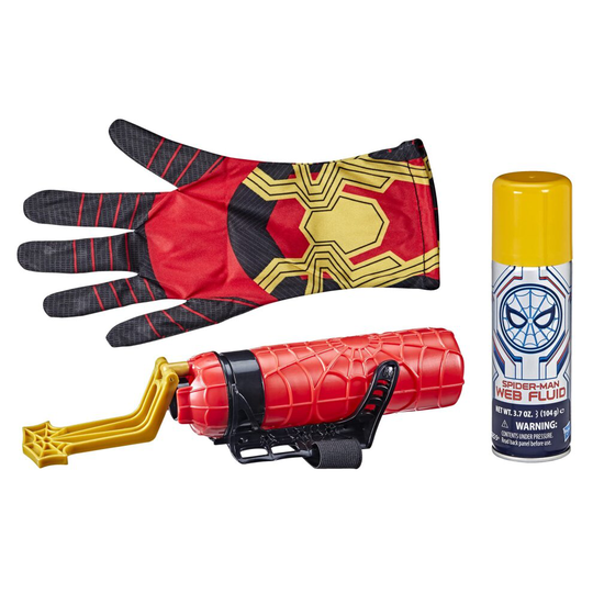 Marvel Spider-Man Super Web Slinger, 2-in-1 Shoots Webs or Water, Spider-Man Web Shooter Toy, Role-Play Toys, Spider-Man Toys for 5 Year Old Boys and