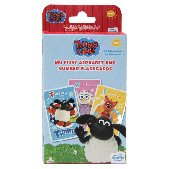 TIMMY TIME - SHUFFLE ALPHABET AND NUMBERS FLASHCARDS