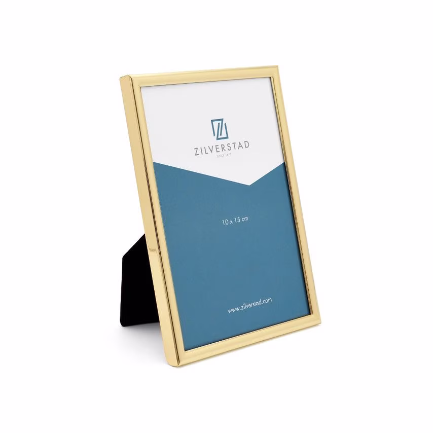Zilverstad Photo Frame Sweet Memory Design Metal Frame with Gold Effect Finish S