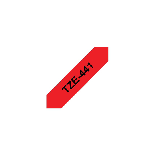 Brother TZE-441 18MM P-touch Tape Black/Red