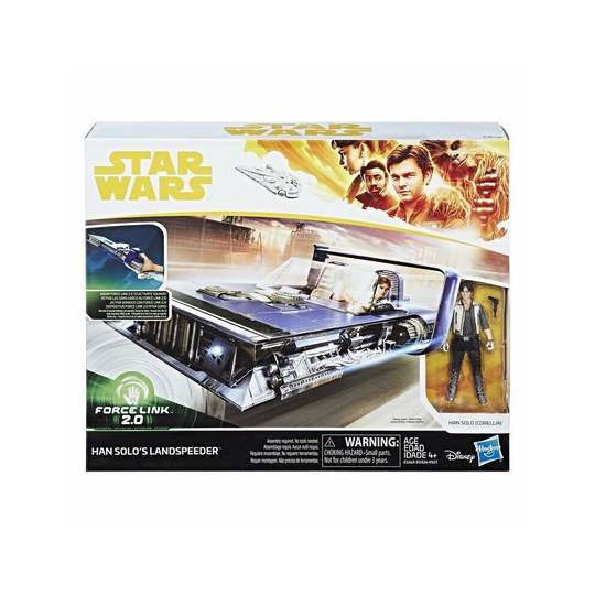 Hasbro Star Wars Force Link 2.0 Han Solo's Landspeeder & Han Solo (Corellia)