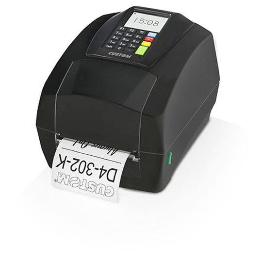 CUSTOM Label Printer D4 302-K Display 4R50126