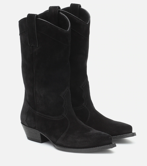 Lukas Western suede boots