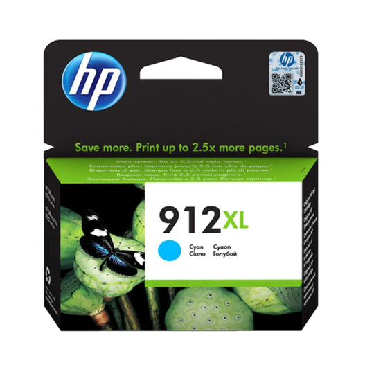 HP Hp 912Xl High Yield Cyan- you get 10