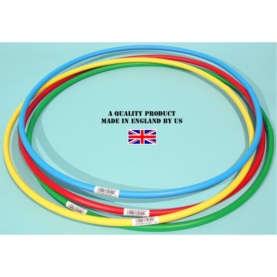Witzigs Games Standard hula hoops bundle of 4x600mm. dia. 03236