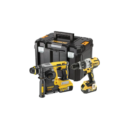 DeWalt DCK229P2T-GB 18V XR Premium HDD & SDS TSTAK