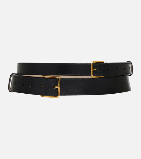 Leather belt
