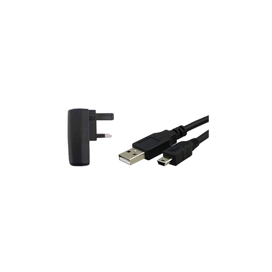 USB Cable With UK 3 Pin Plug For Sony CyberShot DSC-S85 Camera