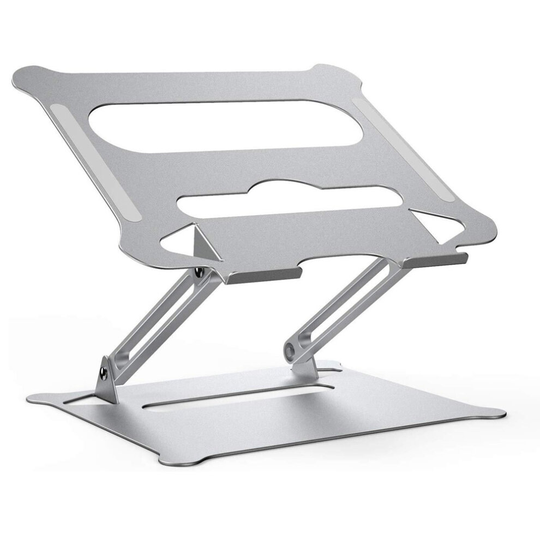 Laptop Stand Aluminium Alloy Adjustable , Laptop Holder Multi-Angle Stand Heat Release Foldable Laptop Notebook Stand