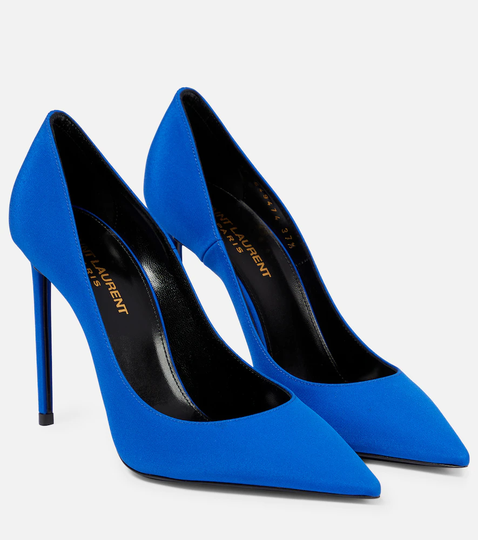 Zoe crêpe de chine pumps