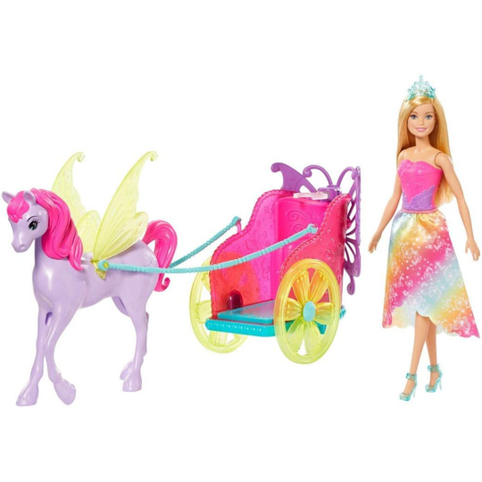 Barbie GJK53 Dreamtopia Princess, Pegasus & Chariot
