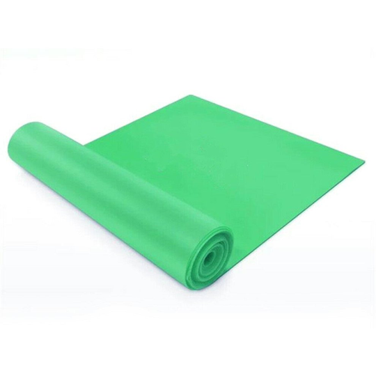 (Green, 2M) 1.5/2m Theraband Resistance Bands Physio Ballet Pilates Yoga Gymnastics Strips