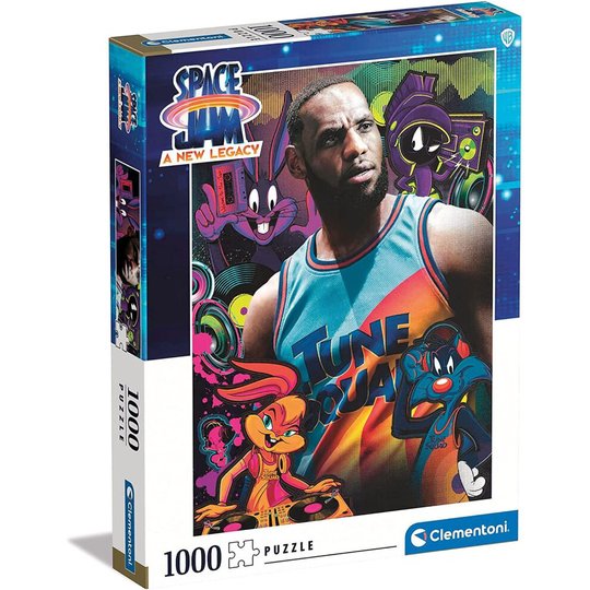 Clementoni Space Jam 2-1000 Pieces Movie Jigsaw Puzzle