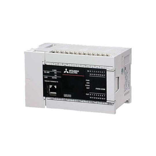Mitsubishi FX5U32MRES (280489) CPU Module 100-240V ac 16 Relay