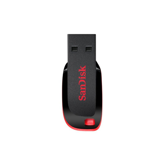 Sandisk Cruzer Blade 128GB 128GB USB 2.0 Type-A Black,Red USB flash drive