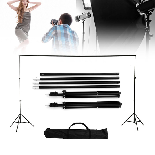 10Ft Heavy Duty Adjustable Photography Background Support Stand Kits
