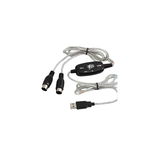 TRIXES USB To Midi Converter Cable