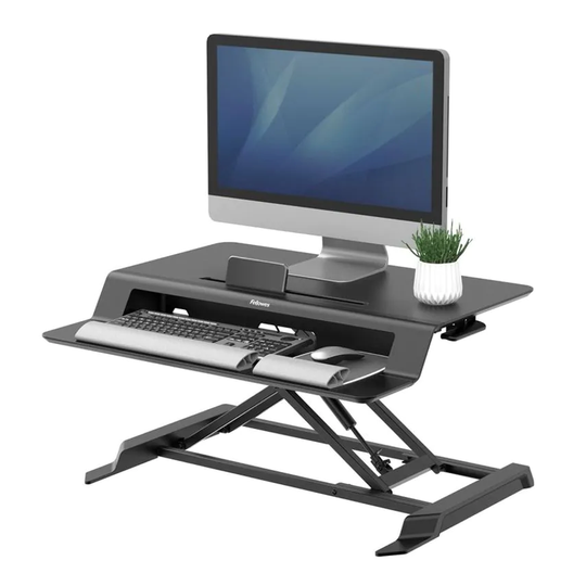 Fellowes Fellowes Lotus LT Sit Stand Workstation Black 8215001
