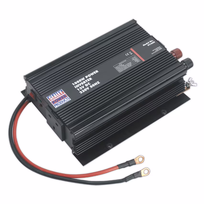 Sealey Power Inverter 1000W 12V DC - 230V 50Hz